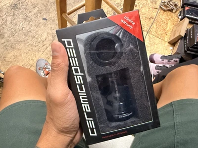CeramicSpeed BSA29 MTB Bottom Bracket: Coated, BSA Thread, SRAM DUB, Black - Image 1 of 2
