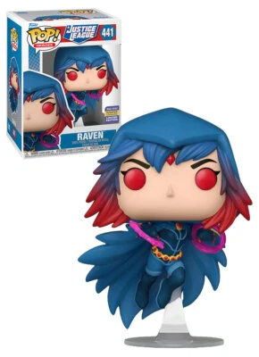 Funko POP! Heroes Justice League #441 Raven - 2022 Comic Con Experience (CCCXP)  - Imagem 1 de 4