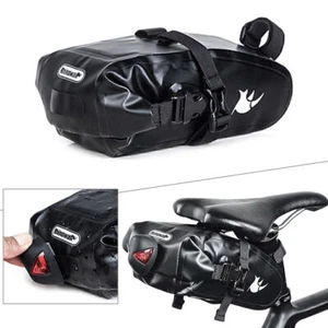 Waterproof Cycling Bicycle Rear Seat Bag Pannier MTB Bike Saddle Pouch Tail Bag - Picture 1 of 12