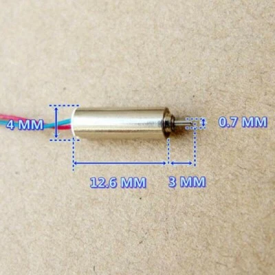 L74 / 1 Stk. Miniatur Motor 5 V DC Mini Elektromotor 58000 U/min - Bild 1 von 2