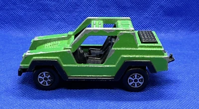 Vintage Tootsietoy Green Desert Snake Car - Image 1 of 4