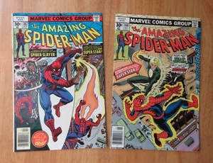 Lot of *2* High-Grade 1977 AMAZING SPIDER-MAN! #167, 168 **NM-/9.0 Beauties!** - Picture 1 of 8