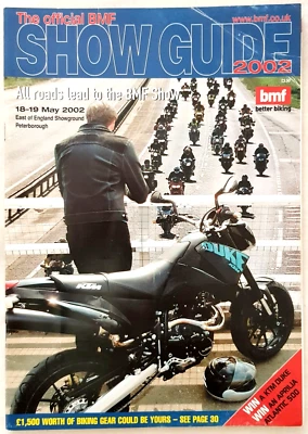 The Official BMFMotorcycle Show Guide - Vintage- May 2002 - 68 Pages - Like New - Image 1 of 3