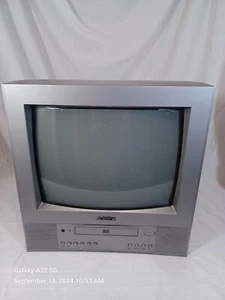 Apex ATI1314DV 13” Color CRT TV/DVD Player Combo Retro Gaming No Remote - Picture 1 of 9