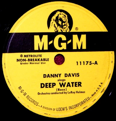 Danny Davis Deep Water  78 PLAY GRADED Fully Tested - Image 1 of 4