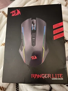 Redragon Ranger Lite M910-KS Schwarz 8000 DPI Doppelmodi Gaming Maus 849917 - Bild 1 von 2