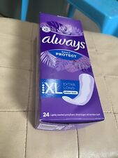 Always Dailies Pantyliners Long Plus (Pack of 24) Daily Protect; Lightly Scented