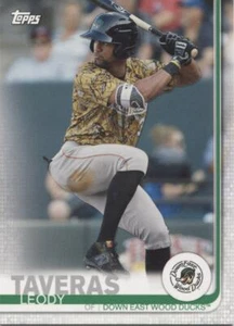 2019 Topps Pro DeBut LEODY TAVERAS Base Single - DOWN EAST WOOD DUCKS - #90 - Picture 1 of 1