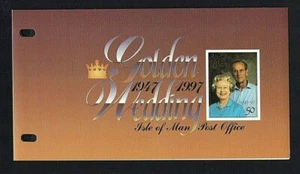 Isle of Man:1997, Queen Elizabeth II, Golden Wedding, Presentation Pack, MNH - Picture 1 of 2