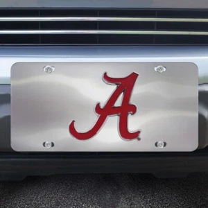 Etiqueta de placa diecast con logotipo de marea carmesí de Alabama - Imagen 1 de 2