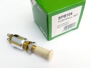 Perno crema interruptor de tracción encendido-apagado Lucas SPB104C PPG1 para autos clásicos, 2H4841, 331434 - Imagen 1 de 3