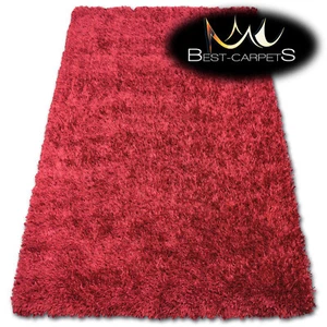 MODERN SHAGGY SOFT RUGS - LILOU red - 160 x 230 cm - BIG SALE -70% - Picture 1 of 1