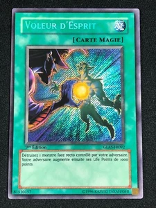YUGIOH SOUL TAKER GLAS-FR092 1ST SECRET RARE! (FRENCH) GLAS-EN092 LP! - Picture 1 of 1