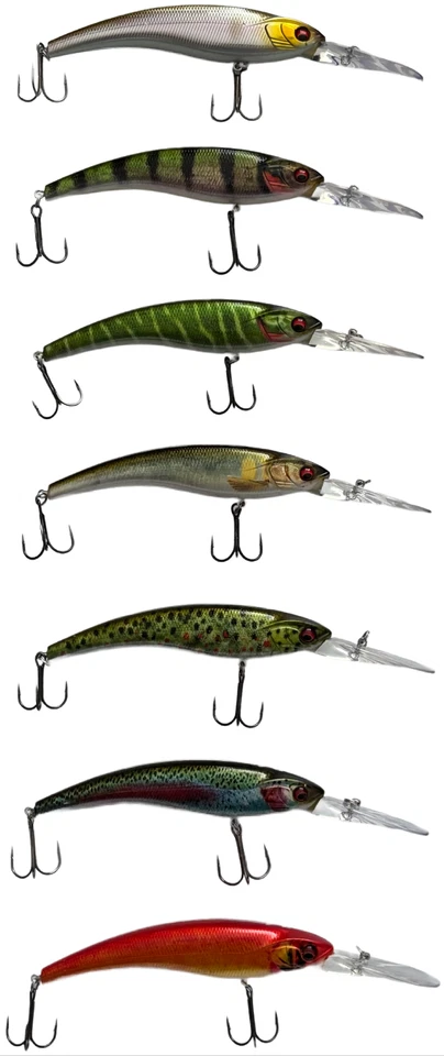 Daiwa Prorex Diving Minnow 120 DR/schwimmender Zander Wobbler - Bild 1 von 1