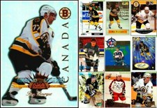 100++ RAY BOURQUE SINGLES INSERT JERSEY LIMITED HOLO LOT . U PICK LIST WHOLESALE