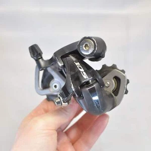 Shimano 105 5700 RD-5701 10 Speed Short Cage Rear Derailleur Black, 8/10 VG - Picture 1 of 6