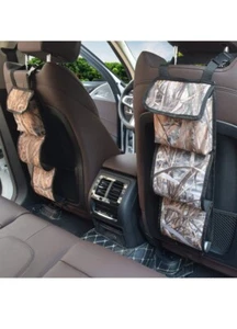 Seat Back Gun Rack, Gun Sling Bag, Camo Front Seat Gun Organizer Holder for Hunt - Picture 1 of 5