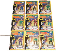 9 DICK TRACY Figure MOC Sealed Lot Playmates 1990 Itchy Brow Shoulders Influence