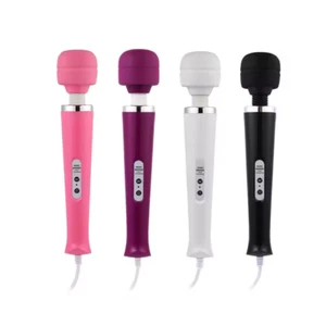 Handheld Massager Wand Vibrating Massage Magic Full Body Therapy Motor 20 Speed - Picture 1 of 13