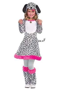 Girls Dalmatian Costume - Picture 1 of 1