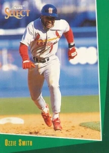 #015 ST. LOUIS CARDINALS # OZZIE SMITH # BASEBALL CARD SCORE SELECT MBL 1992 - Bild 1 von 2