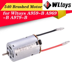 7.4V 540 Brushed Motor A959-B-13 Parts For 1/18 WL A959-B/A969-B/A979-B RC Car - Picture 1 of 11