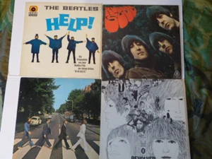 Beatles Schallplatten Vinyl 4x LP – Rubber Soul, Revolver, Abbey Road, Help - Bild 1 von 13