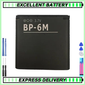 BP-6M BP6M BP 6M phone Battery for NOKIA 3250 6151 6234 6288 9300i N77 N93S - Zdjęcie 1 z 7