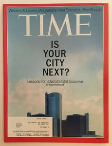 Time Magazine ~ Lessons from Detroit's Fight to Survive ~ August 5, 2013 - Picture 1 of 1