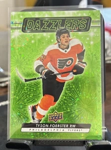 2023-24 Upper Deck Series 2 Dazzlers Green #DZ-92  Foerster - Picture 1 of 2