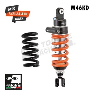 Matris M46KD + Hyd Preload Rear Shock for Triumph 800 Tiger XR & XRX 2015-2020 - Picture 1 of 4