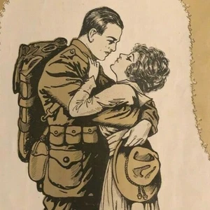 Vintage WWI Noten "When I Come Back To You (We'll Have a Yankee..Wedding.. - Bild 1 von 3