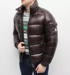 Men's Authentic MONCLER Maya Down Puffer Jacket RARE Size 3 ~M made in ITALY - Picture 1 of 15