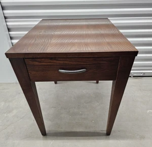 Ethan Allen Horizons Rectangular End Table, Item #28-8203 in #282 Canyon Finish - Picture 1 of 16
