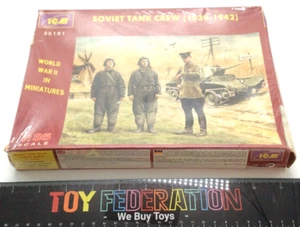 ICM 1/35th Scale Soviet Tank Crew 1939-1942 Figurines No. 35181 - Picture 1 of 4