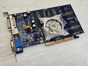 GeForce FX 5500 256MB DDR, 128 BIT, AGP 8x, VGA, DVI, CN-NGX52-71, WORKING - Picture 1 of 4