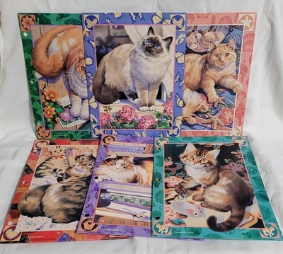 Lote de 6 Carpetas de Gato Vivian Boswell Sophisticats De Colección Mead Brushcreek Creativas Foto 1 de 4