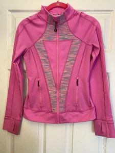 Ivivva By Lululemon Perfect Your Practice Jacket Magenta Pink Luon Size 12 - Picture 1 of 5