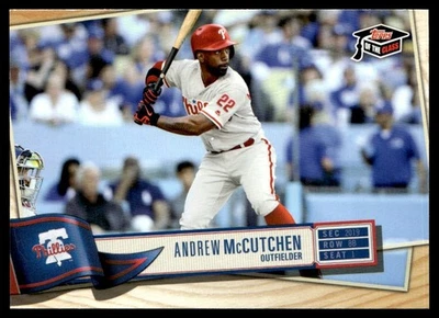 2019 Topps of the Class Andrew McCutchen Philadelphia Phillies #TC-69 - Image 1 of 2