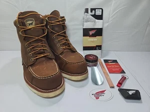 Red Wing Irish Setter 891 Wingshooter 7-in Boots Brown Leather Men's Size 8.5 D - Picture 1 of 15