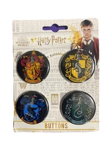 🔮Achtung Harry Potter Fans 🔮 Harry Potter 4-teiliges Knopfset 2H - Bild 1 von 2