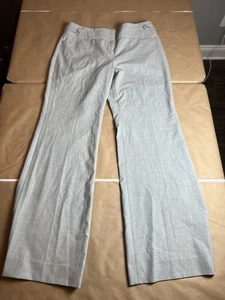 The Limited Cassidy Fit Anzughose 10 x 32 weit ausgestellt grau mittelhoher Bund Bürokleidung - Bild 1 von 10