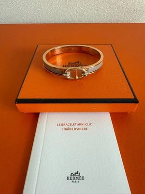 HERMES Mini Clic Chaine d'Ancre Bracelet - Image 1 of 4