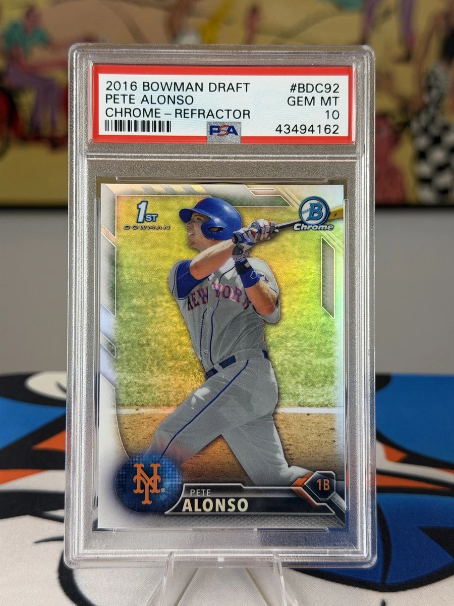Bowman Pete Alonso Baseball 2016 Season Sports Trading Cards