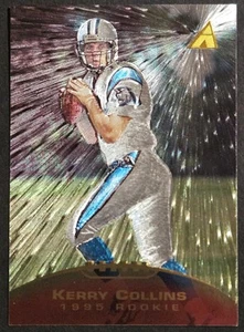 1995 Pinnacle Trophy Collection Kerry Collins Rookie RC Penn State Nittany Lions - Picture 1 of 2