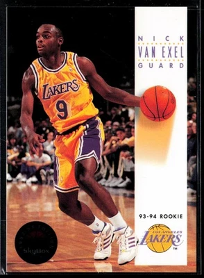 1993-94 SkyBox #241 Nick Van Exel Rookie Los Angeles Lakers - Image 1 of 2