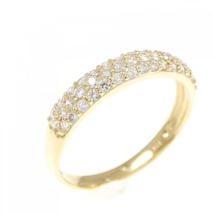 Autentico anello con diamanti K18YG Pave 0,30 CT #270-003-927-8323 - Foto 1 di 4