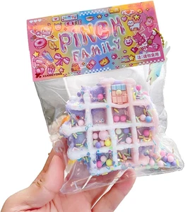 Kawaii Taba Squishy Fidget Toy Kit für Stressabbau und sensorisches Spiel (lila) - Bild 1 von 12
