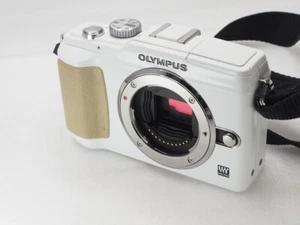 Olympus PEN E-PL2 12.3MP mirrorless camera Body -White- From Japan Fedex AS-IS - Picture 1 of 3
