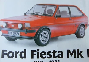 Original 2002 PC Buyer's Guide extracted article FORD FIESTA Mk1 & XR2 (1976-83) - Picture 1 of 1